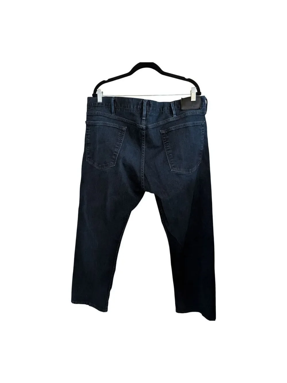 Polo Ralph Lauren Black Label Mens Prospect Straight Jeans 40X30 Dark Wash Luxe